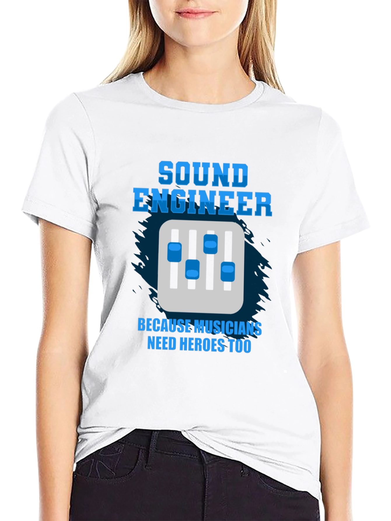 Sound Engineer T-Shirt - Musician Hero