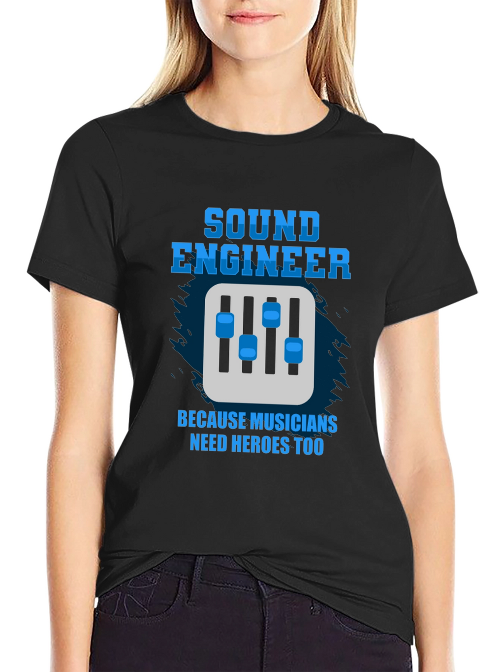 Sound Engineer T-Shirt - Musician Hero