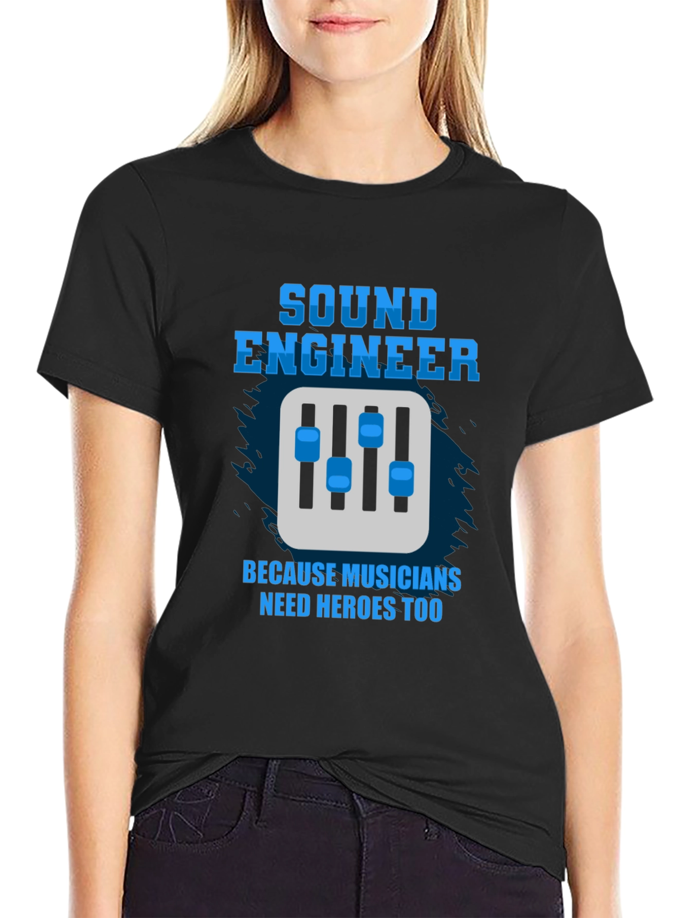 Sound Engineer T-Shirt - Musician Hero