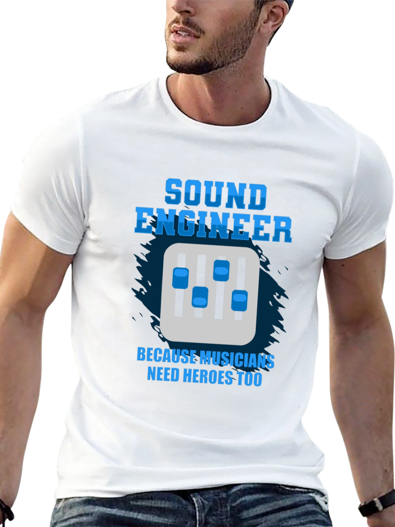 Sound Engineer T-Shirt - Musician Hero