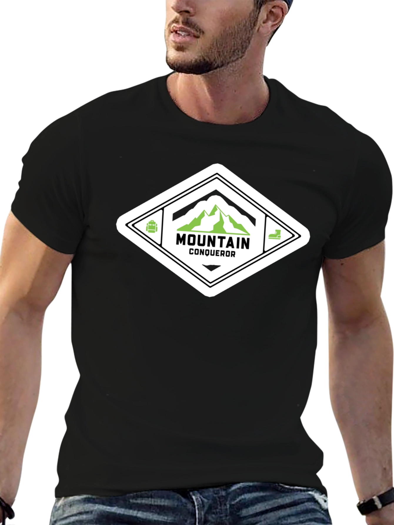 Mountain Conqueror Graphic Tee - Adventure Ready!