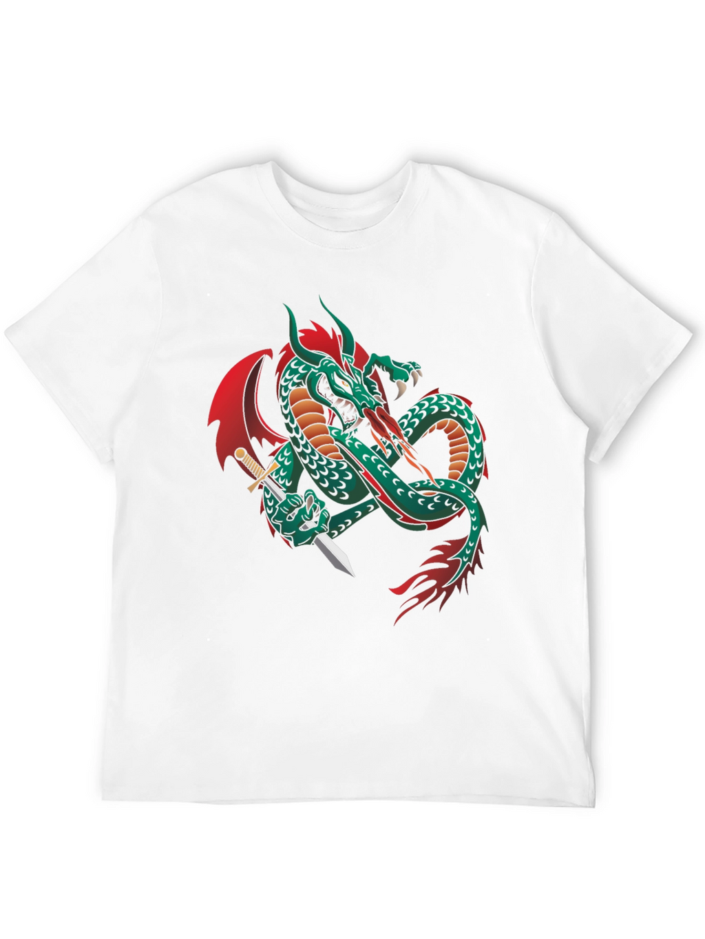 Dragon & Dagger Graphic T-Shirt