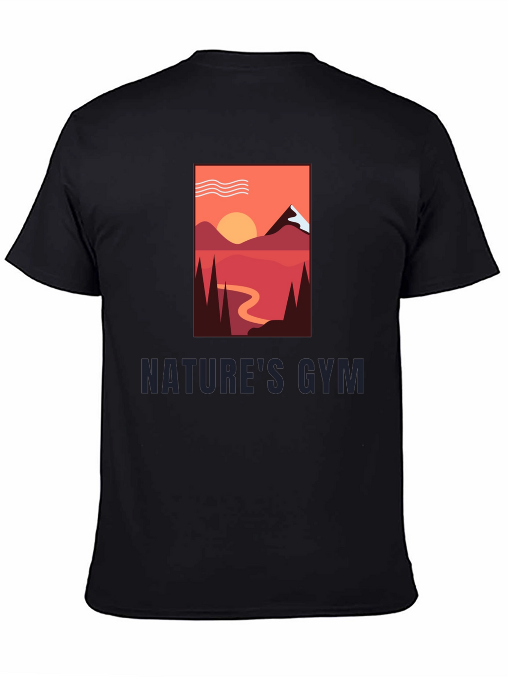 Natures Gym Graphic Tee - Outdoor Adventure Shirt