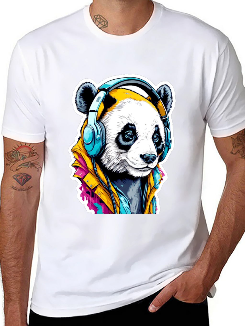 Cool Panda Graphic Tee
