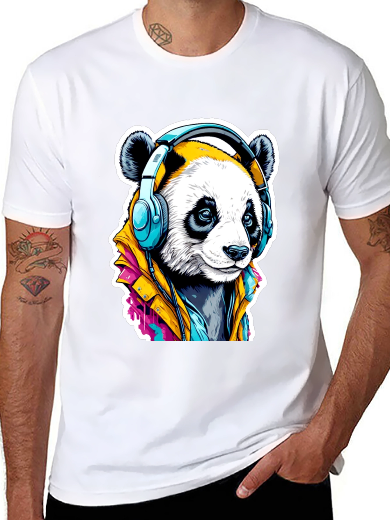 Cool Panda Graphic Tee