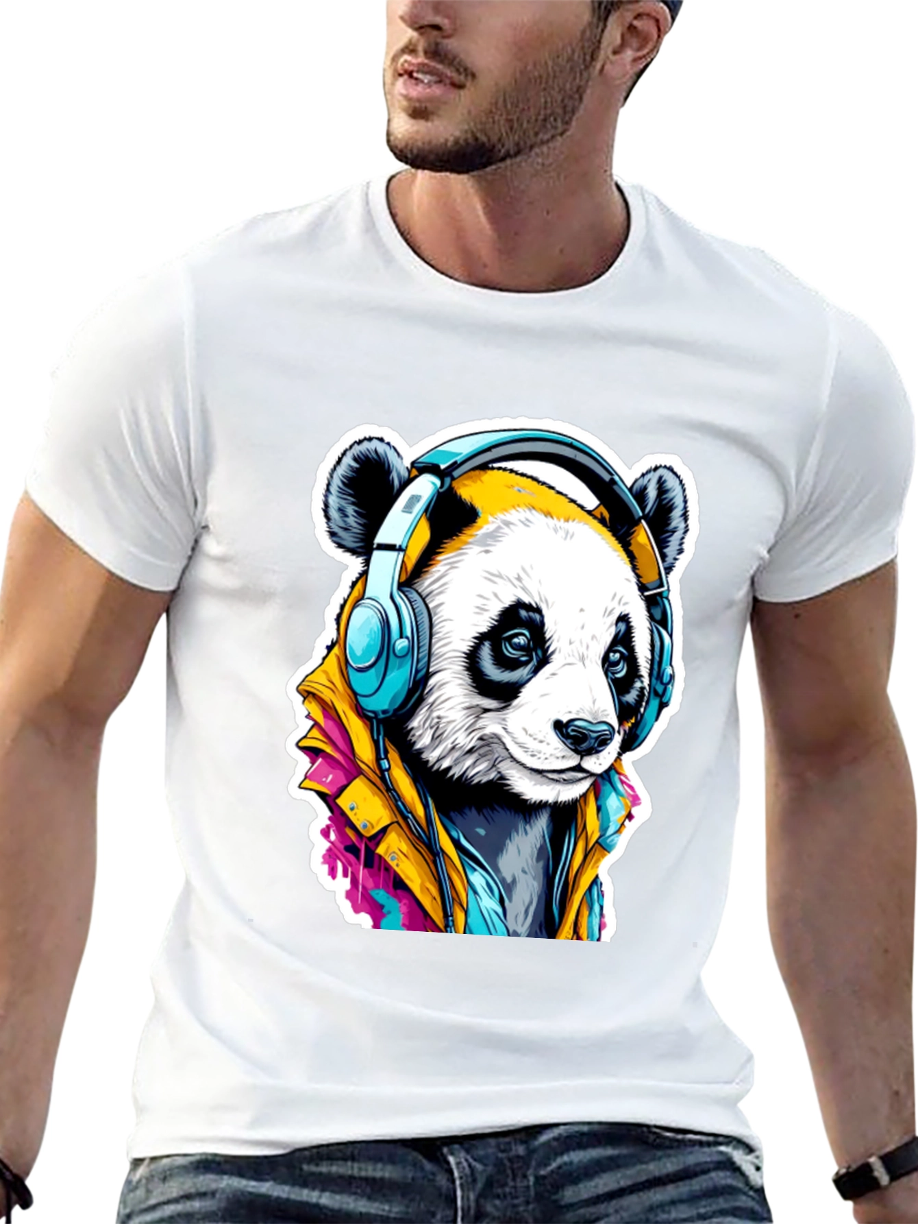 Cool Panda Graphic Tee