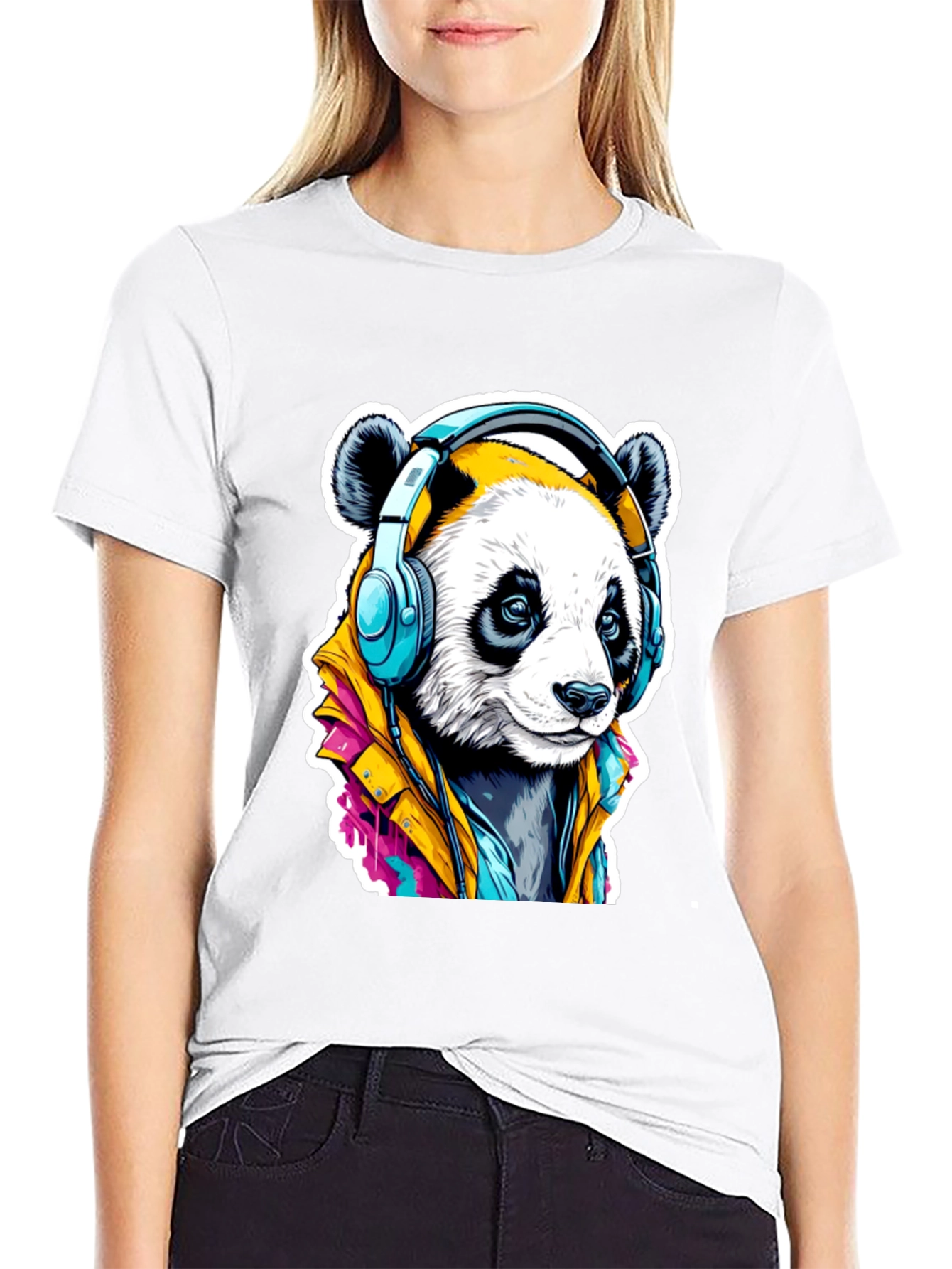 Cool Panda Graphic Tee