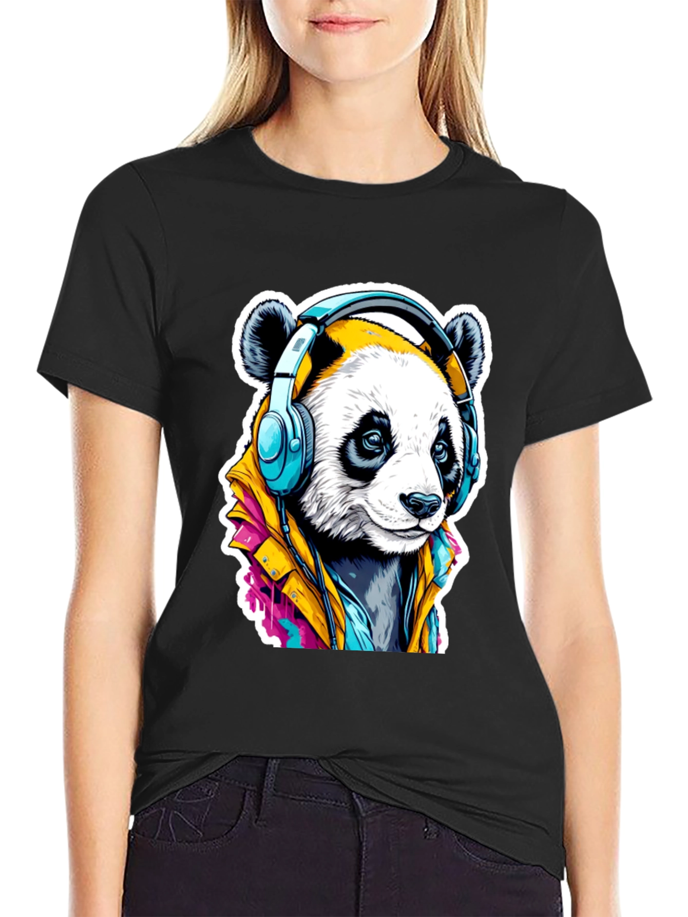 Cool Panda Graphic Tee
