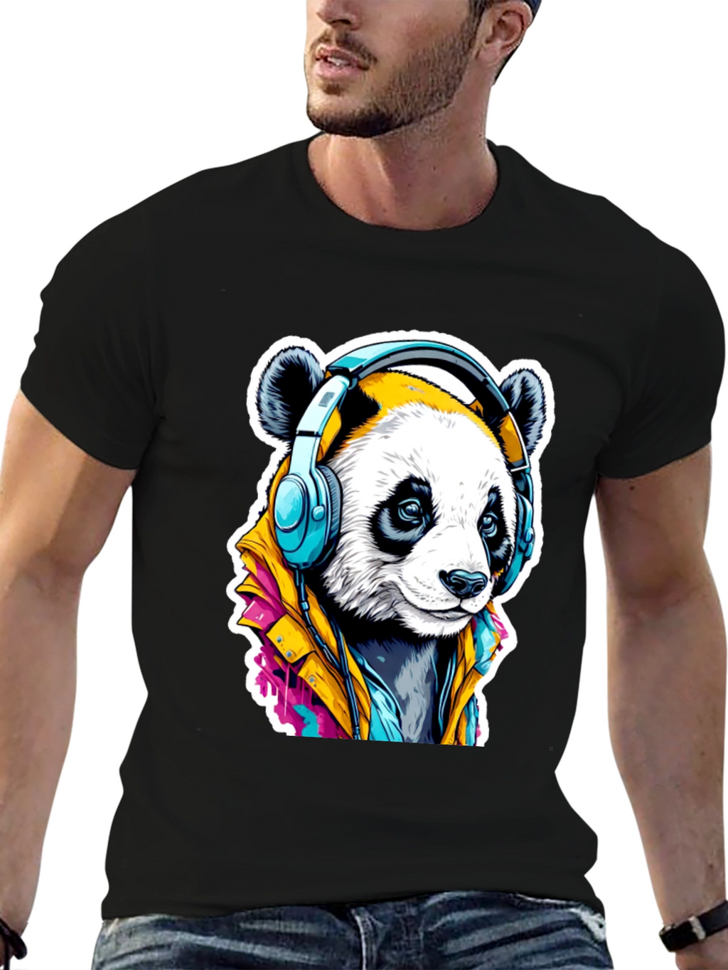 Cool Panda Graphic Tee
