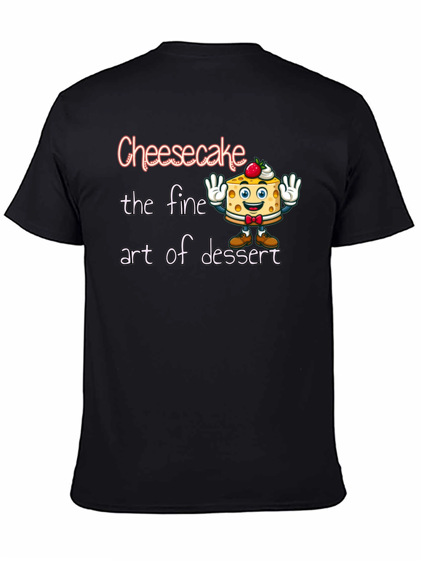 Cheesecake Dessert Art Graphic T-Shirt