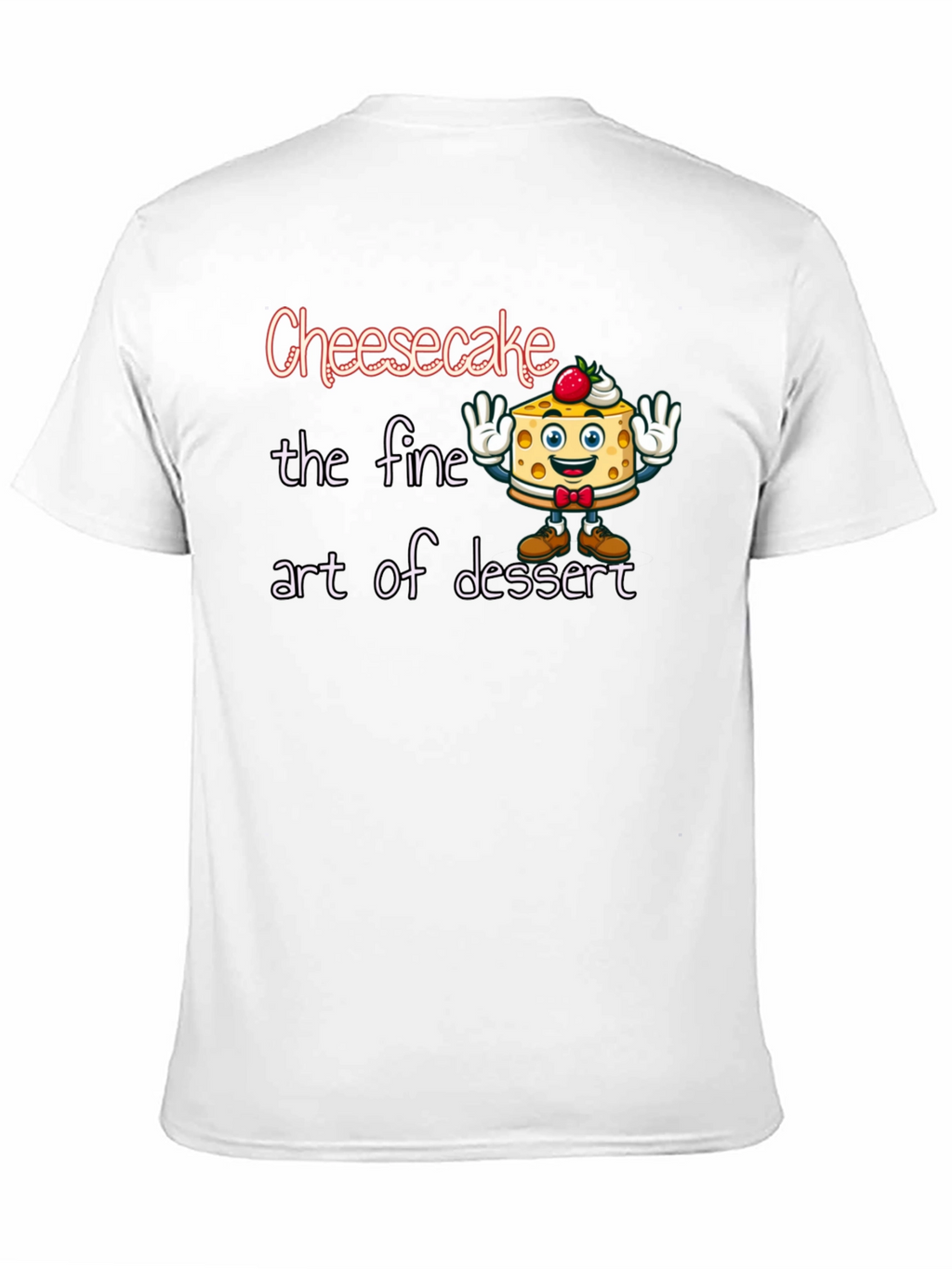 Cheesecake Dessert Art Graphic T-Shirt