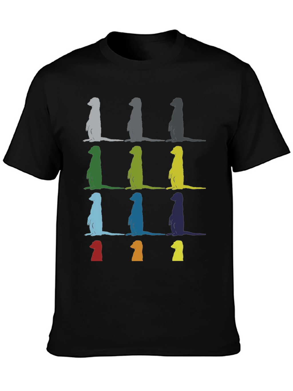 Meerkat Pop Art T-Shirt - Unique Graphic Tee