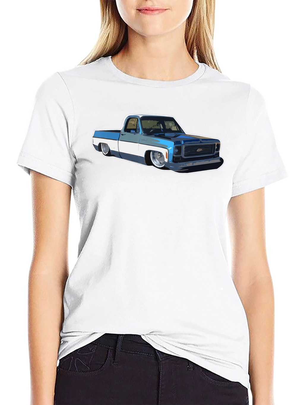 Classic Truck Graphic Tee - Retro Automotive Style