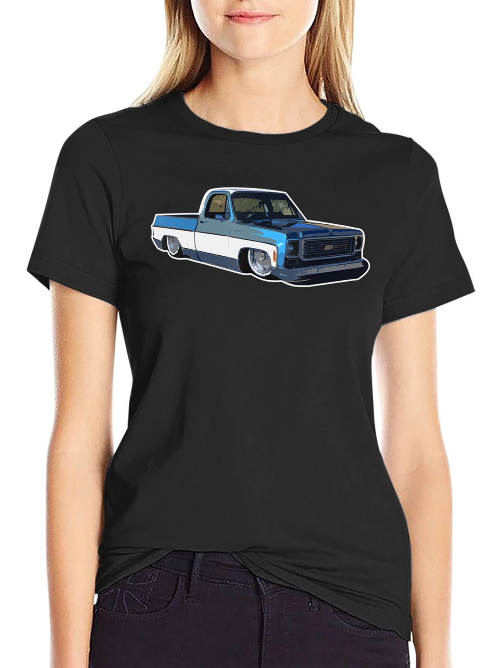 Classic Truck Graphic Tee - Retro Automotive Style