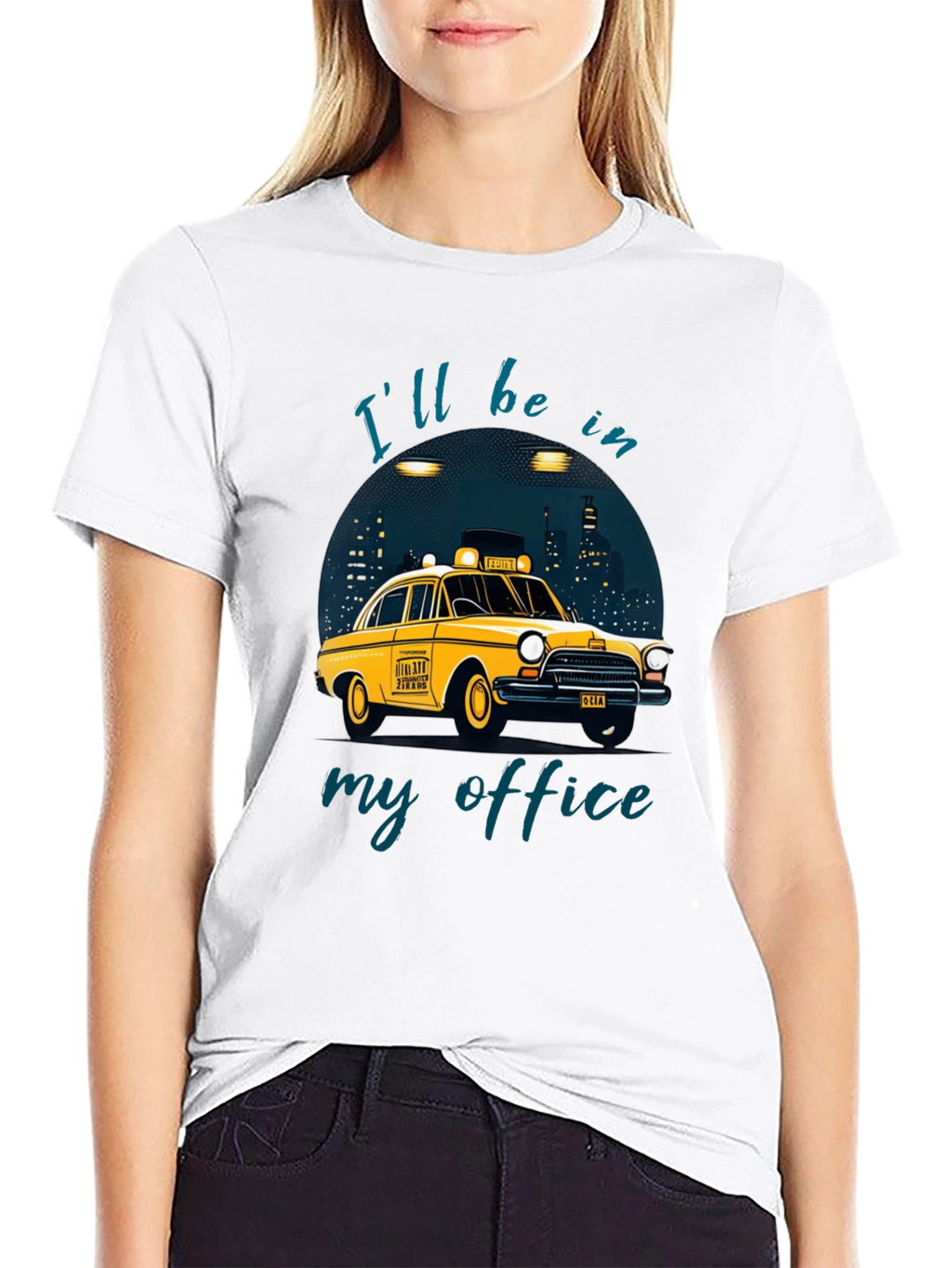 Taxi Driver Office T-Shirt