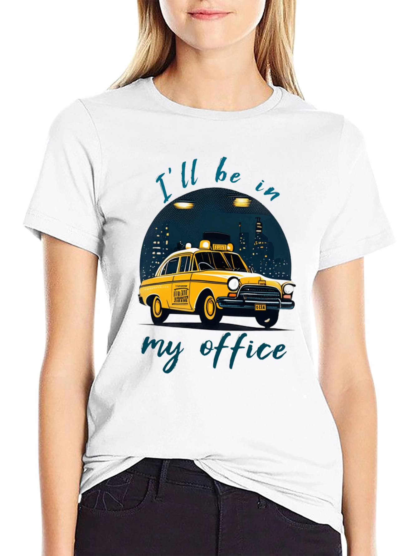 Taxi Driver Office T-Shirt