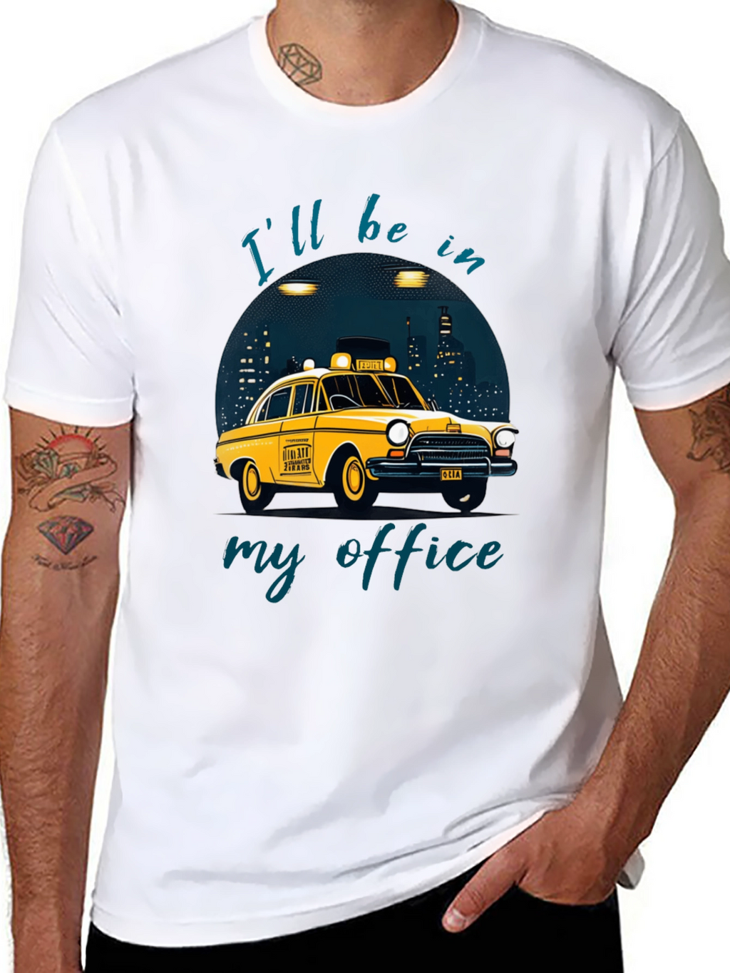 Taxi Driver Office T-Shirt