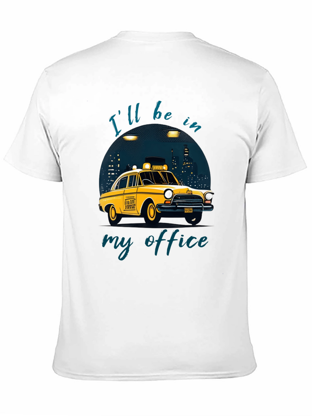 Taxi Driver Office T-Shirt