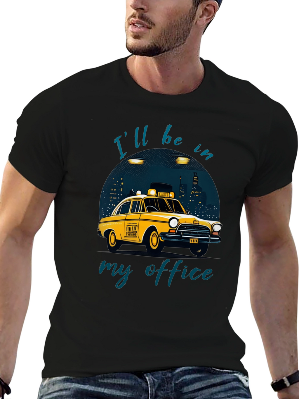 Taxi Driver Office T-Shirt