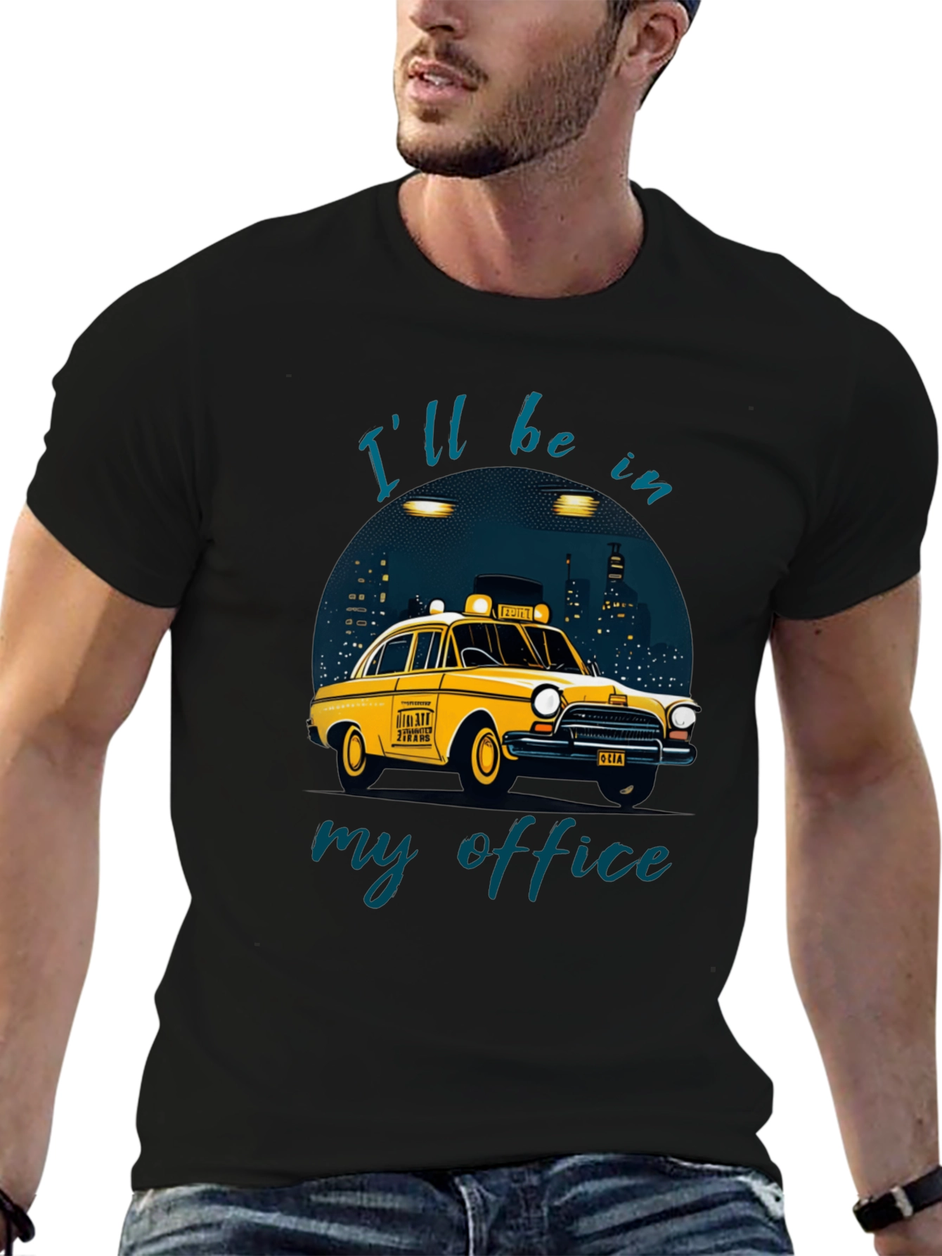 Taxi Driver Office T-Shirt