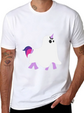 Ghost Unicorn Graphic Tee