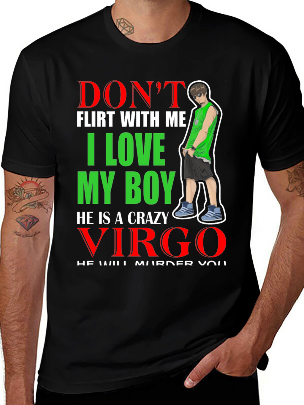 Dont Flirt With Me Virgo T-Shirt