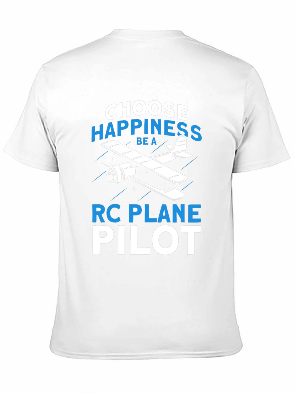 RC Plane Pilot Graphic Tee - Choose Happiness!