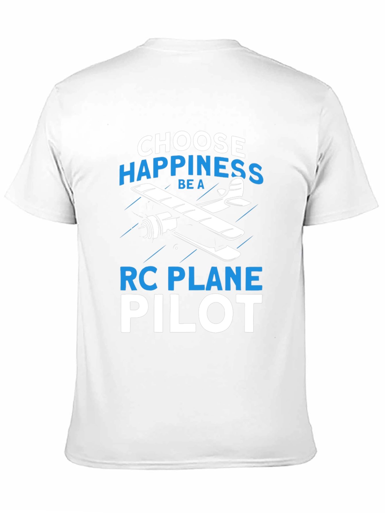 RC Plane Pilot Graphic Tee - Choose Happiness!