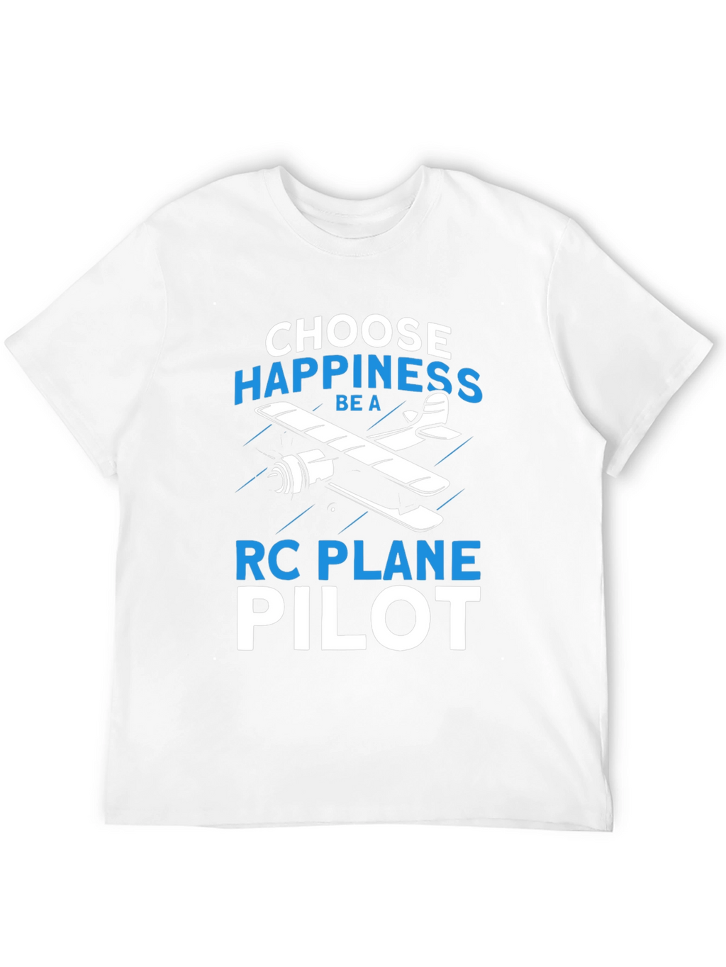 RC Plane Pilot Graphic Tee - Choose Happiness!