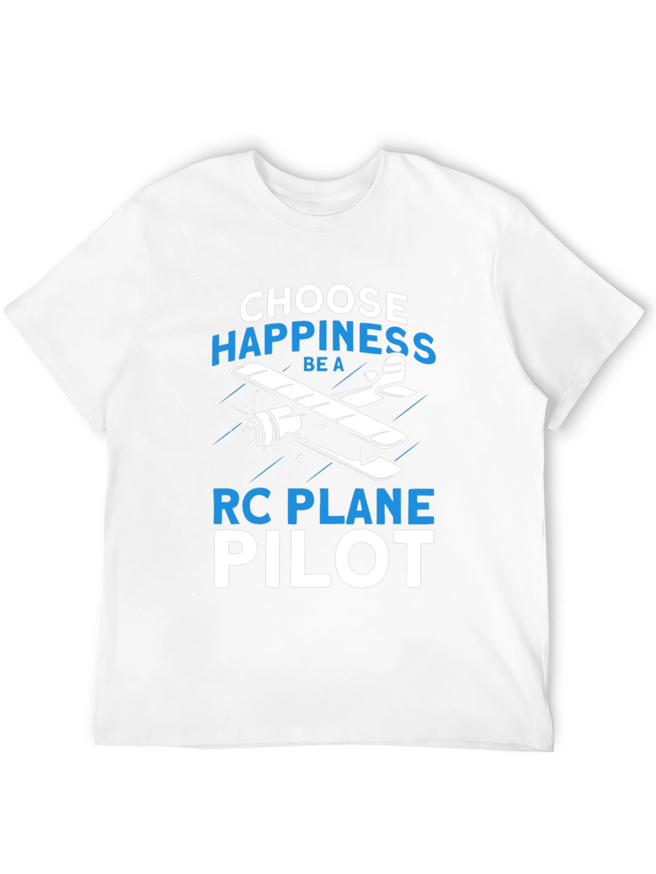 RC Plane Pilot Graphic Tee - Choose Happiness!