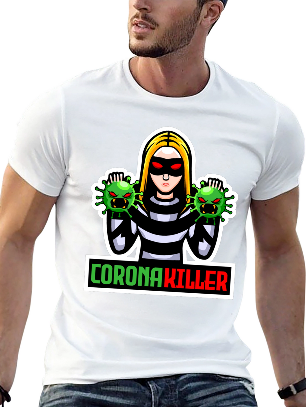 Corona Killer Graphic T-Shirt
