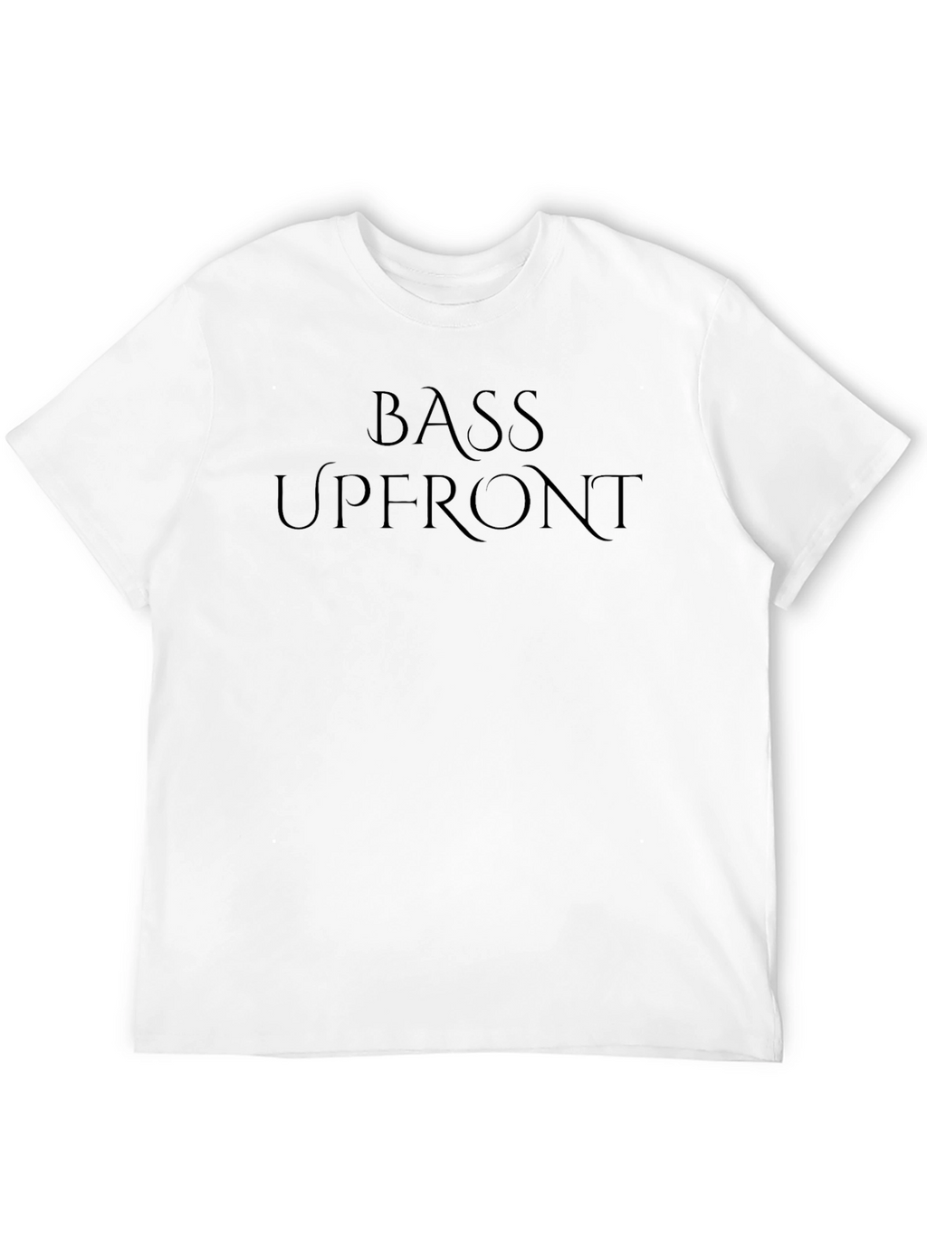 Bass Upfront Black T-Shirt
