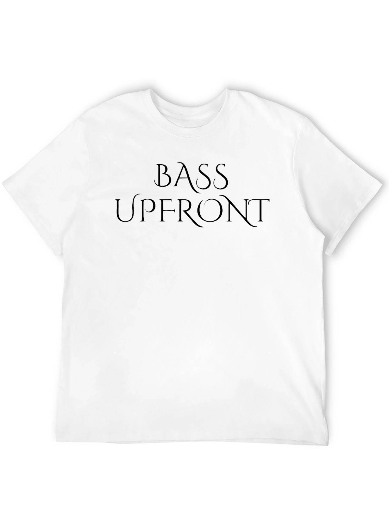 Bass Upfront Black T-Shirt