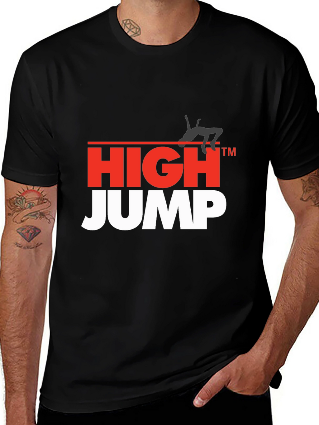 High Jump Graphic T-Shirt - Athletic Sportswear