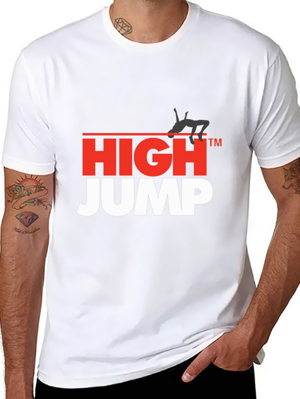 High Jump Graphic T-Shirt - Athletic Sportswear