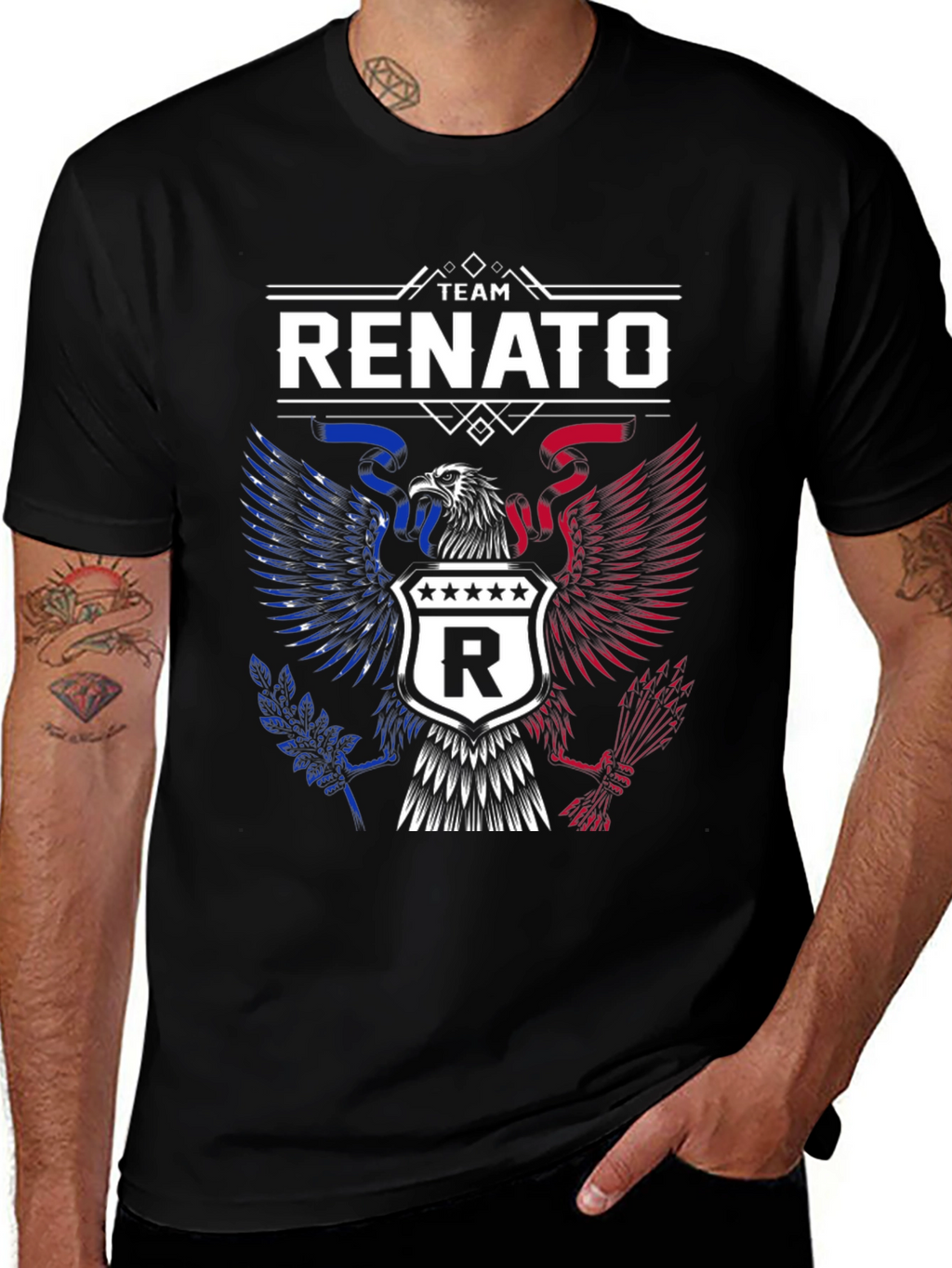 Team Renato Patriotic Eagle T-Shirt
