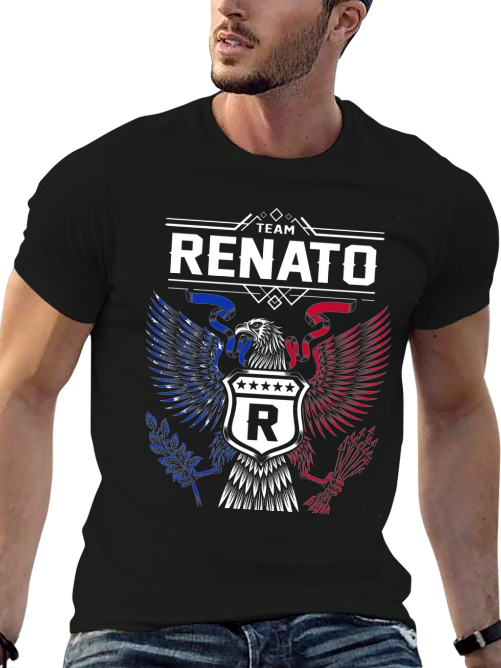 Team Renato Patriotic Eagle T-Shirt