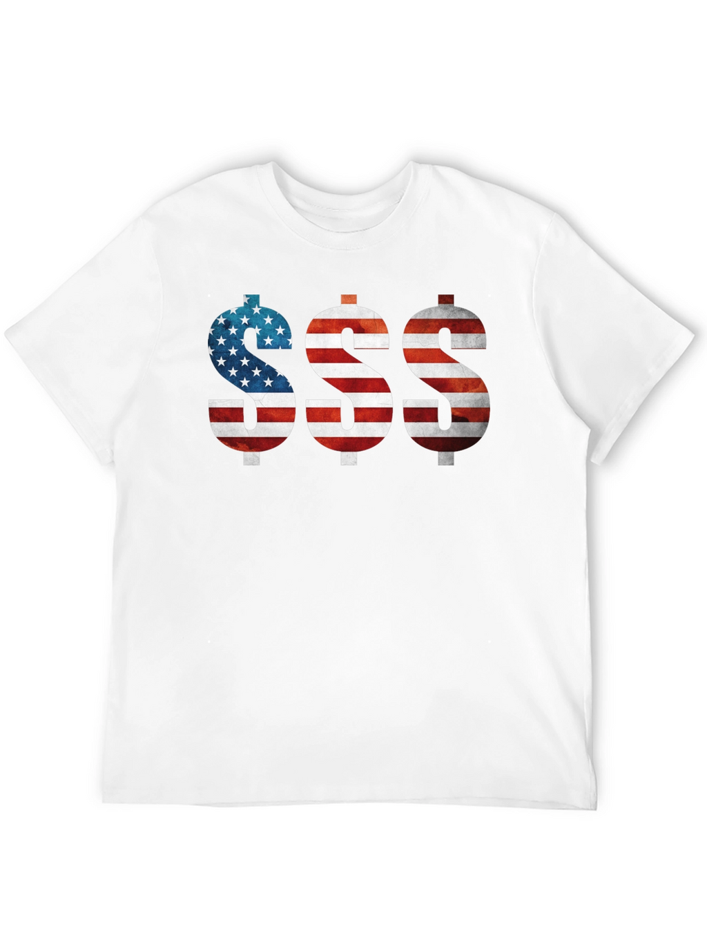American Flag Dollar Sign T-Shirt - Patriotic Pride