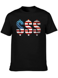 American Flag Dollar Sign T-Shirt - Patriotic Pride