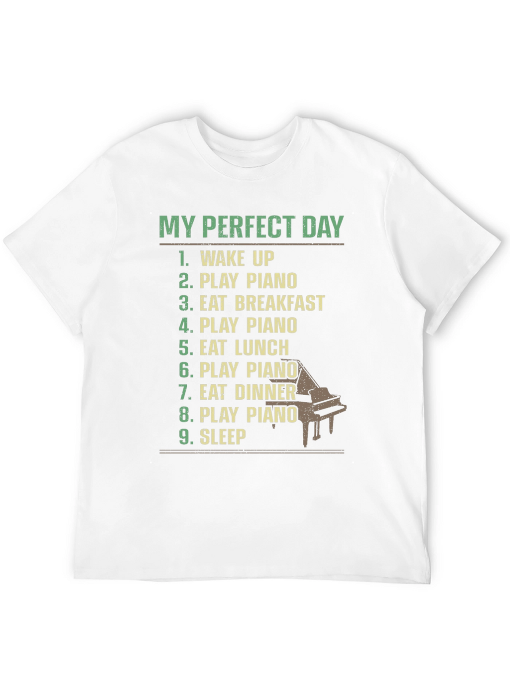 My Perfect Day Piano T-Shirt