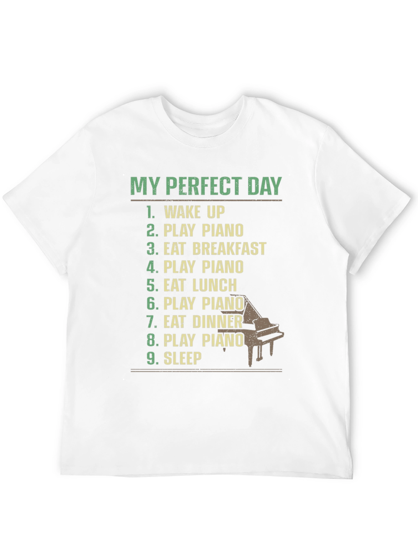 My Perfect Day Piano T-Shirt