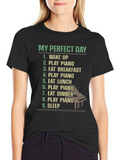 My Perfect Day Piano T-Shirt