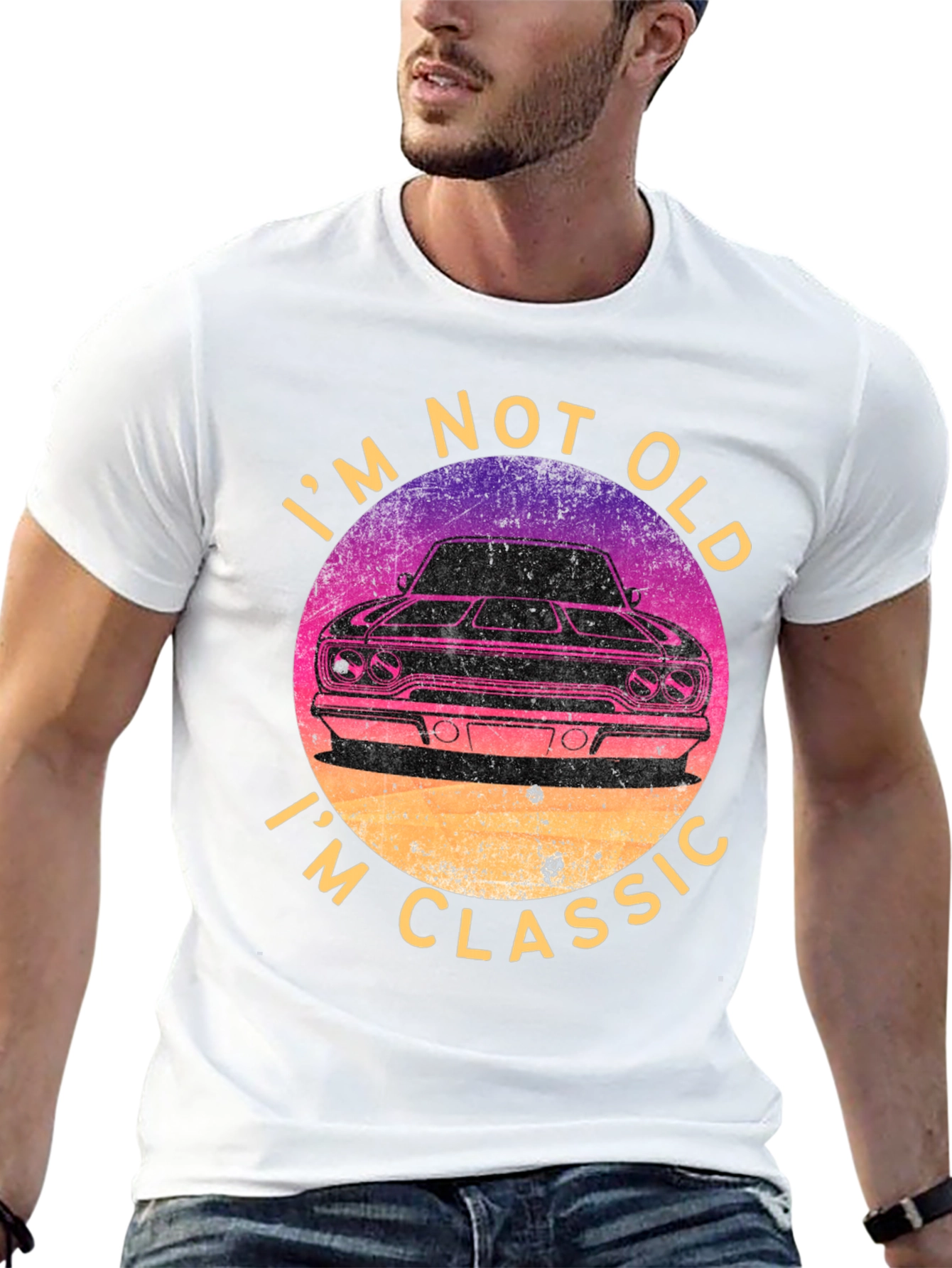 Retro Car T-Shirt: Im Not Old Im Classic Tee