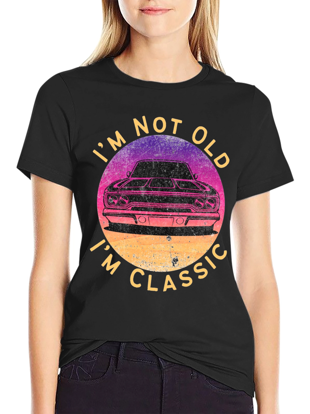 Retro Car T-Shirt: Im Not Old Im Classic Tee