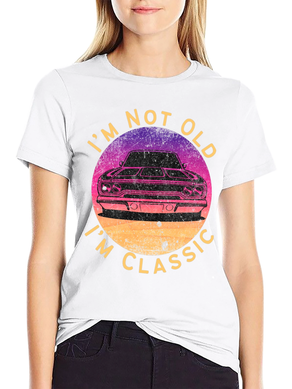 Retro Car T-Shirt: Im Not Old Im Classic Tee