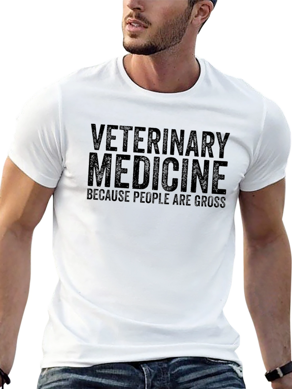 Veterinary Medicine Slogan T-Shirt