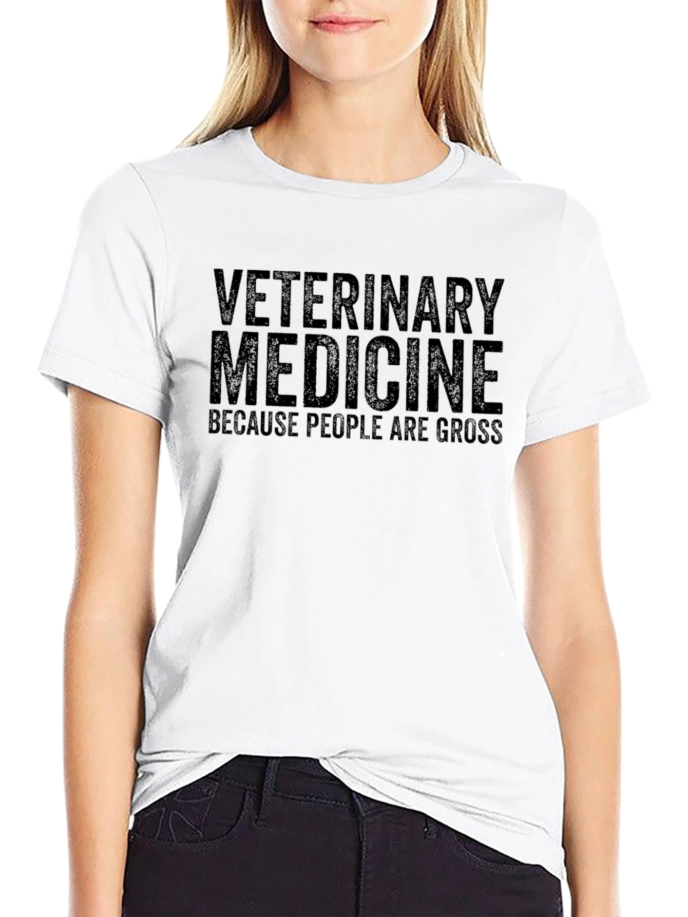 Veterinary Medicine Slogan T-Shirt