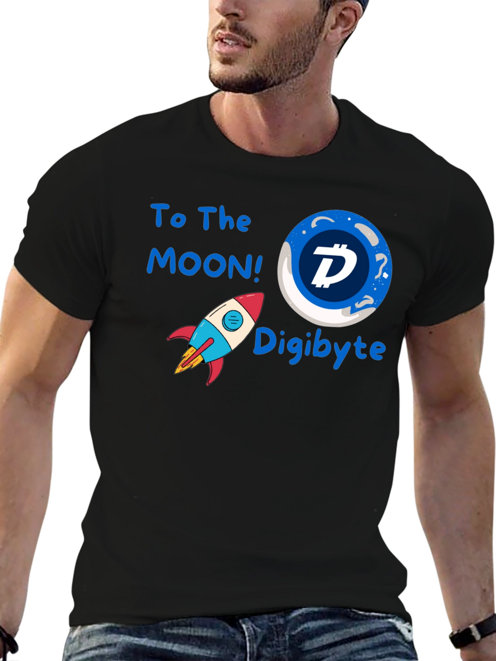 Digibyte To The Moon T-Shirt
