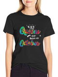 Queens Born In October T-Shirt