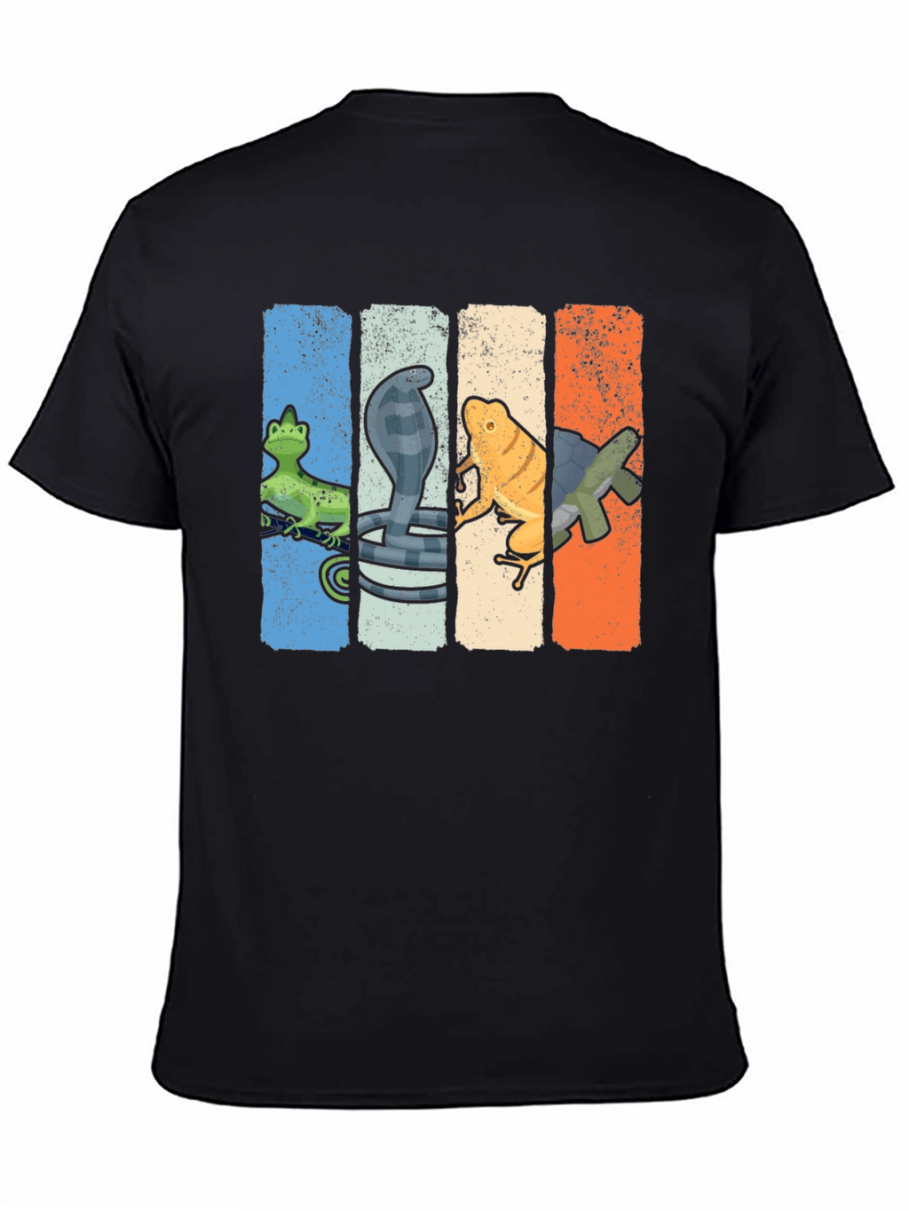 Retro Snake and Frog T-Shirt